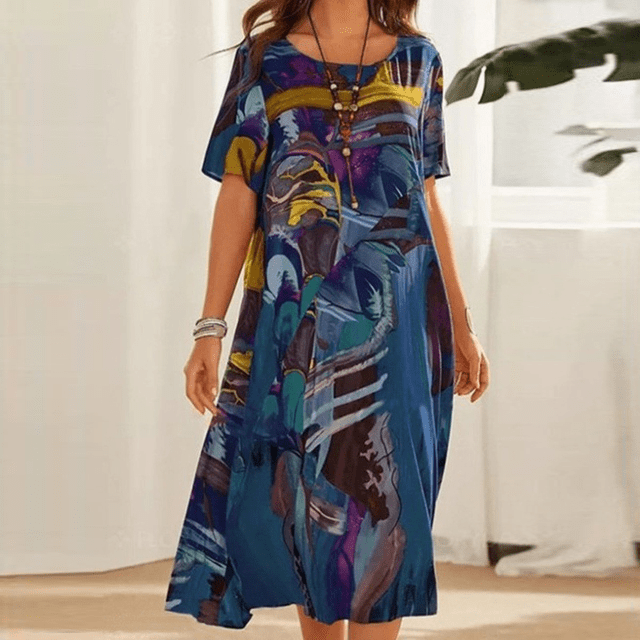 Yassi | Chic Printed Dress