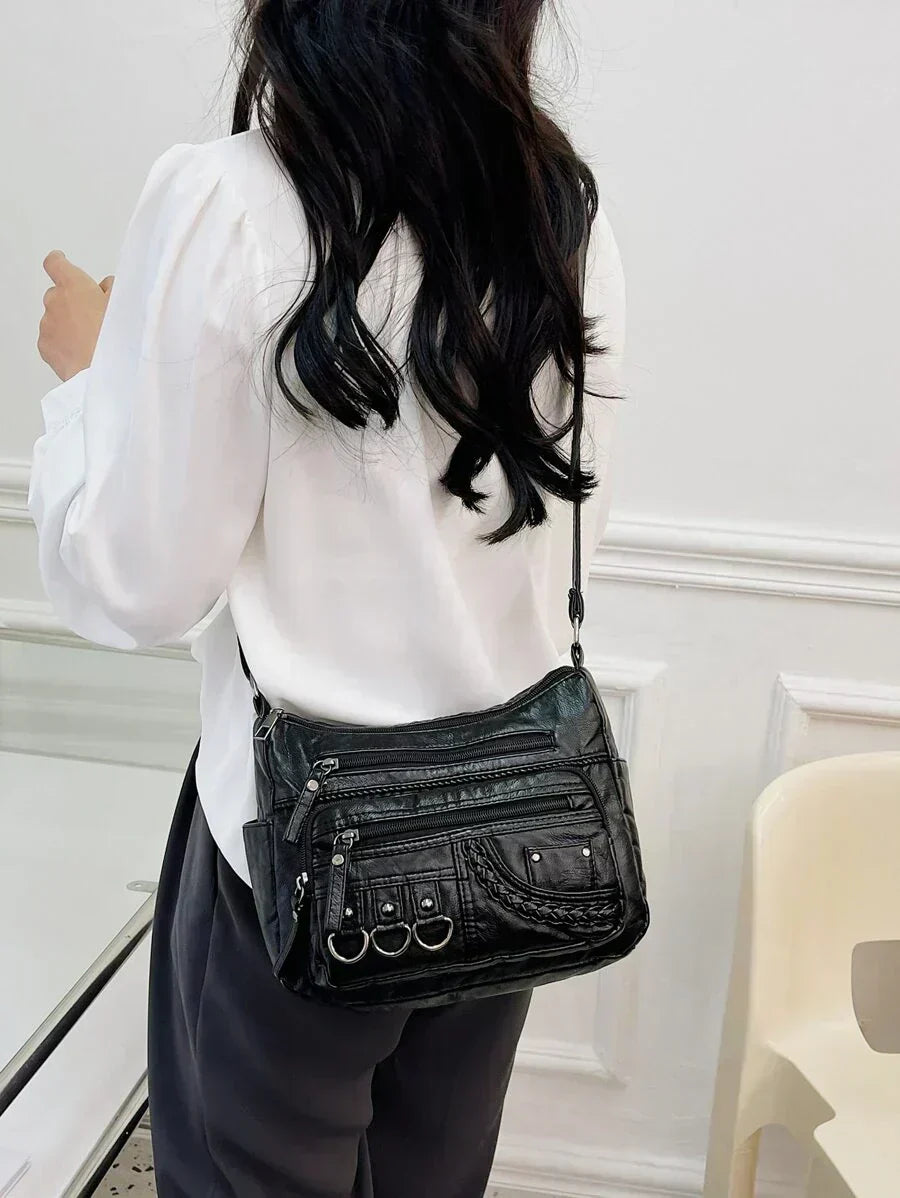 Lilith | Timeless Multi-Layer Crossbody Bag