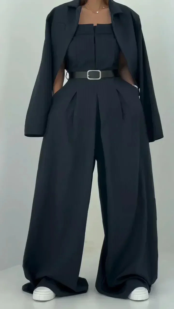 Ophelia | Women's Bustier Set + Jacket – Elegant & Trendy Style
