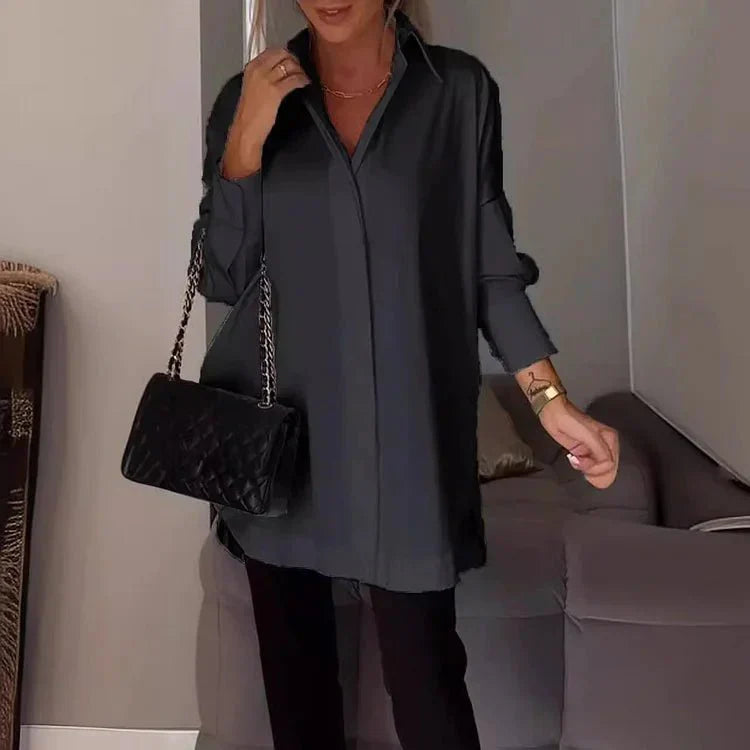 Carlamo | Oversized Button-Up Shirt