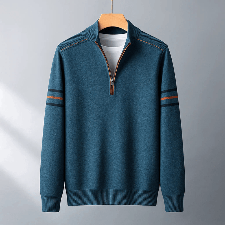 Lewis | Modern Half-Zip Sweater Ease