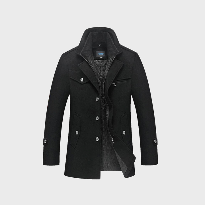 Raphael | Classic Wool Peacoat