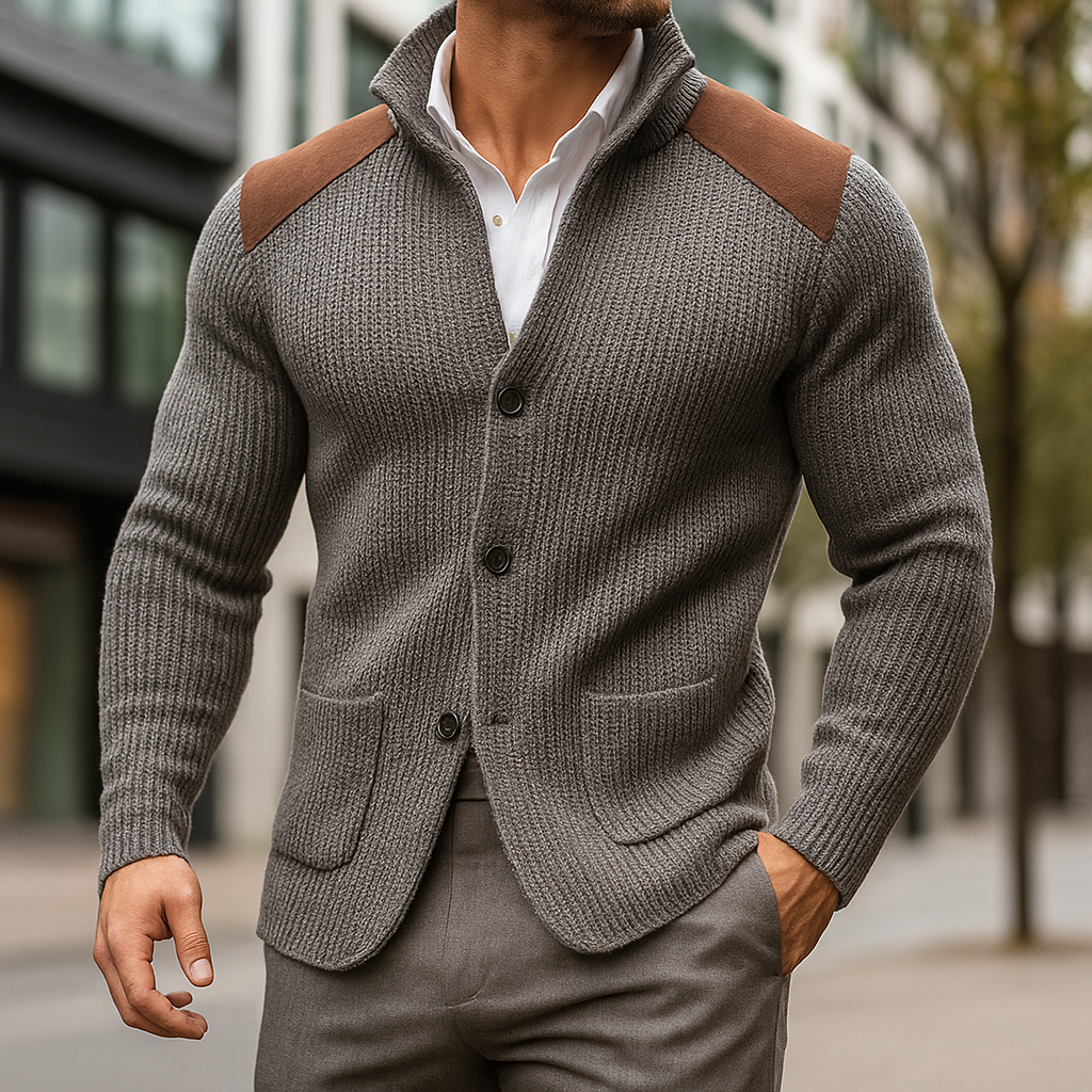 Jenson | Textured Knit Blazer