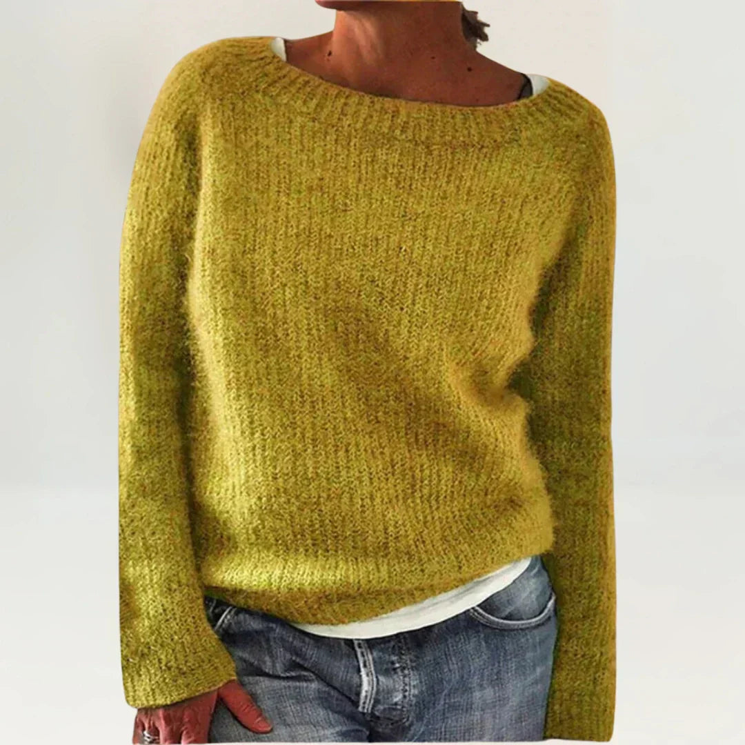 COZY SWEATER YELLOW