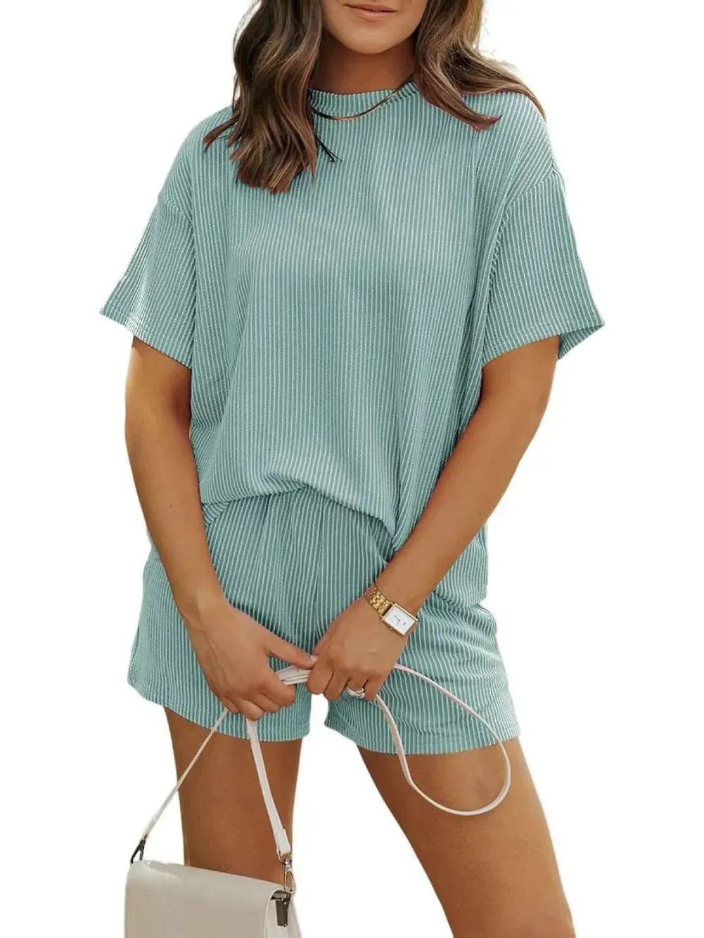 Claudia | Chic Ribbed Set