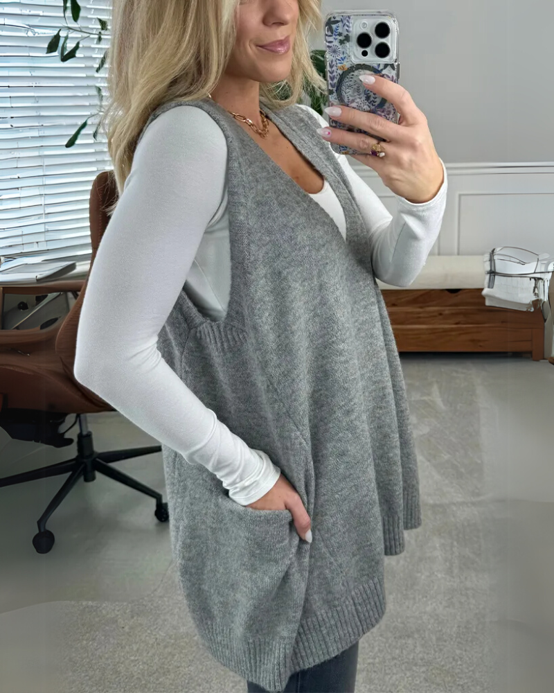 Amisa | Cozy Knit Vest
