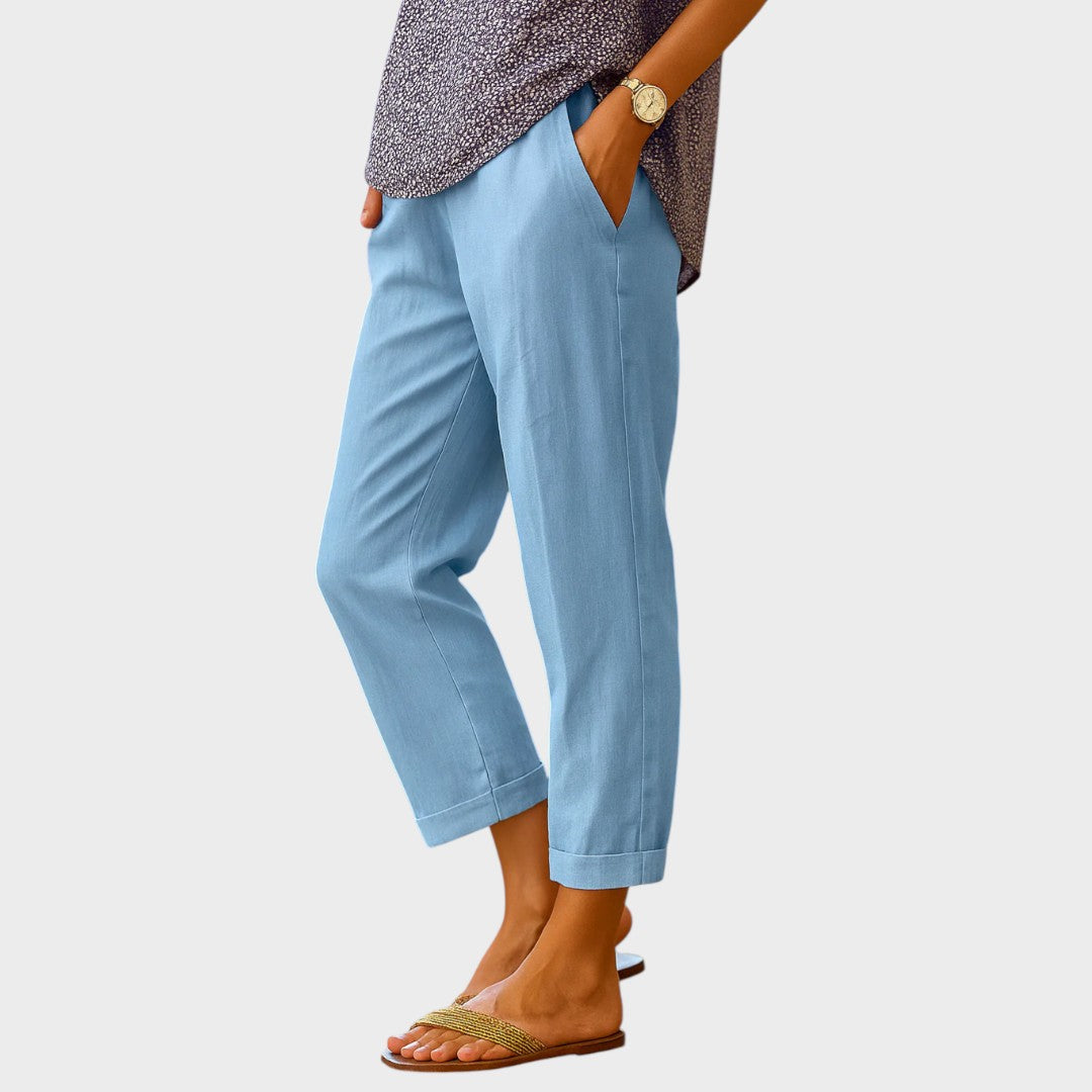 Nina - Elegant Lightweight Trousers