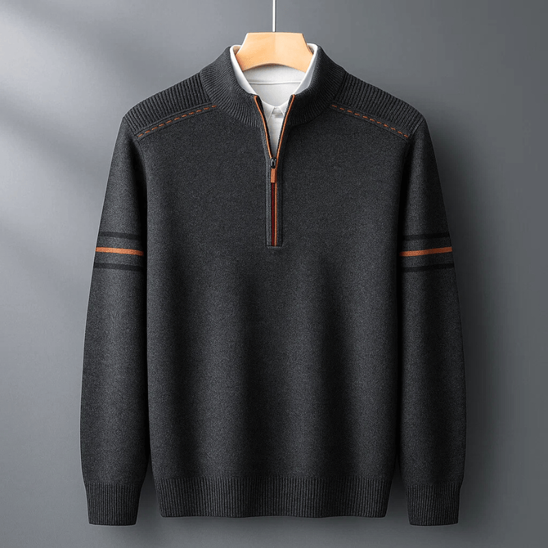 Lewis | Modern Half-Zip Sweater Ease