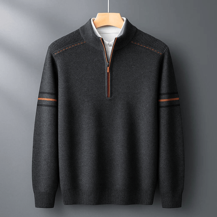 Lewis | Modern Half-Zip Sweater Ease