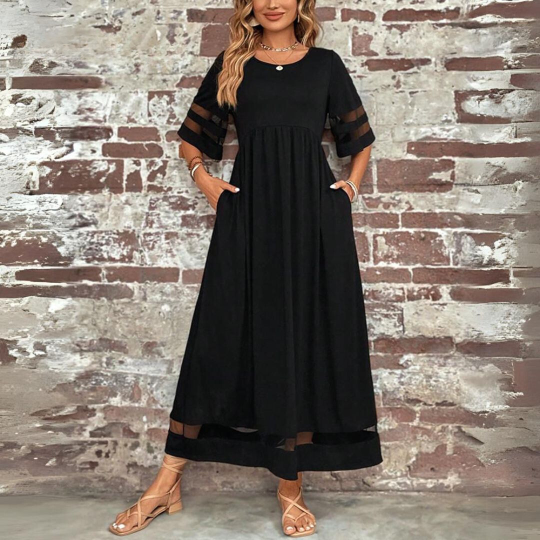 Evelina | Flattering Midi Dress