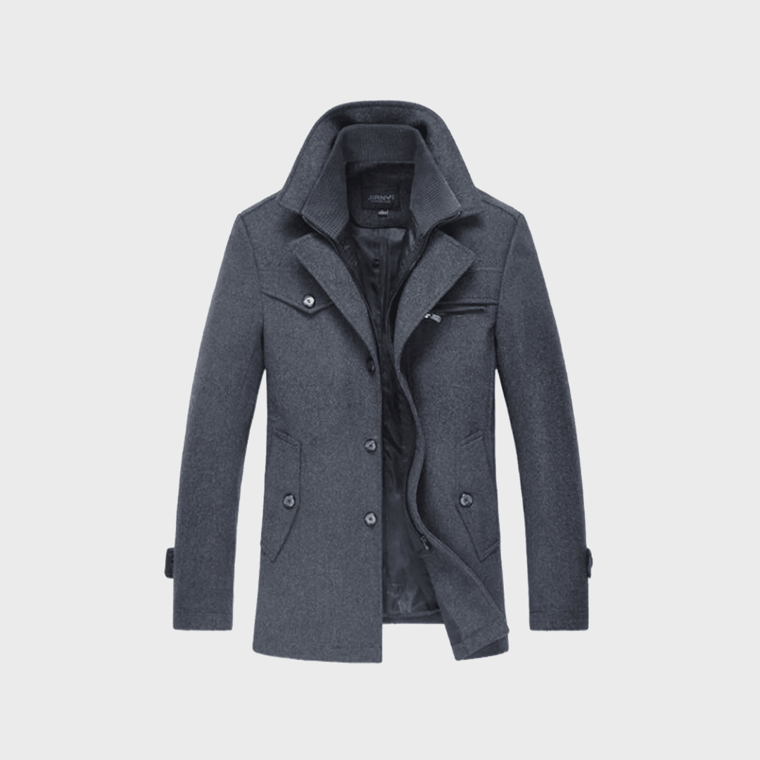 Raphael | Classic Wool Peacoat
