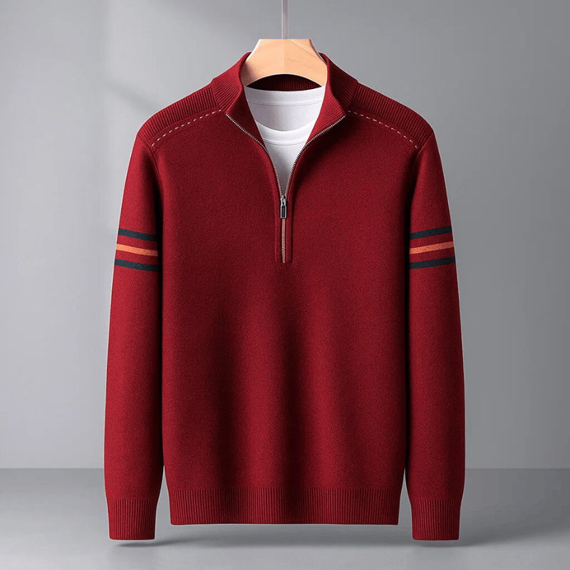 Lewis | Modern Half-Zip Sweater Ease