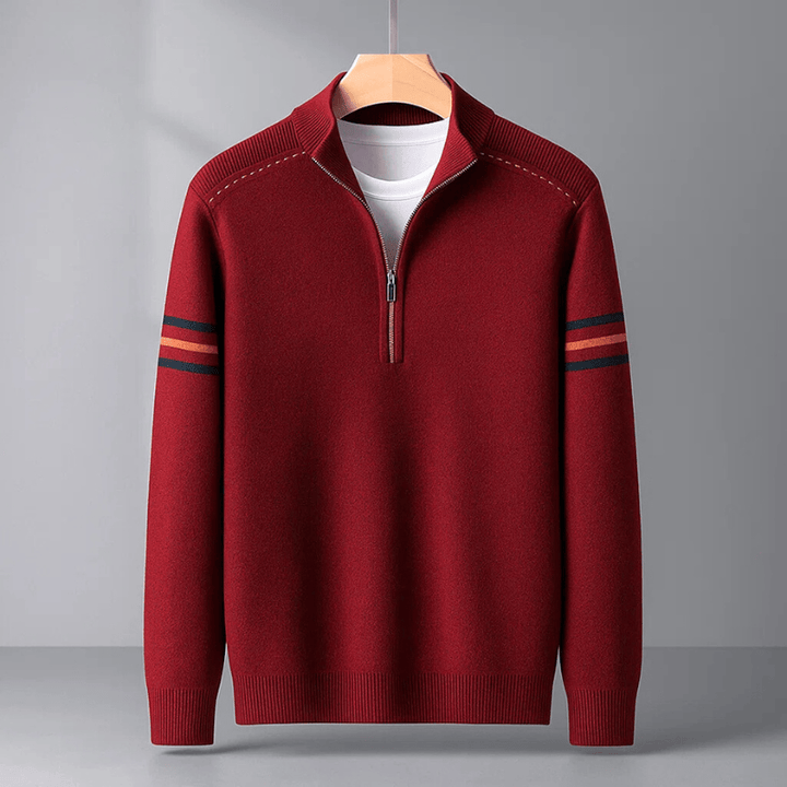 Lewis | Modern Half-Zip Sweater Ease