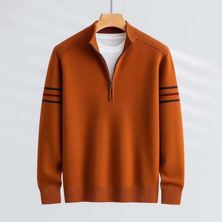 Lewis | Modern Half-Zip Sweater Ease