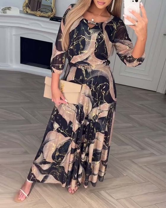 Cornelia™ Elegant Chiffon Dress