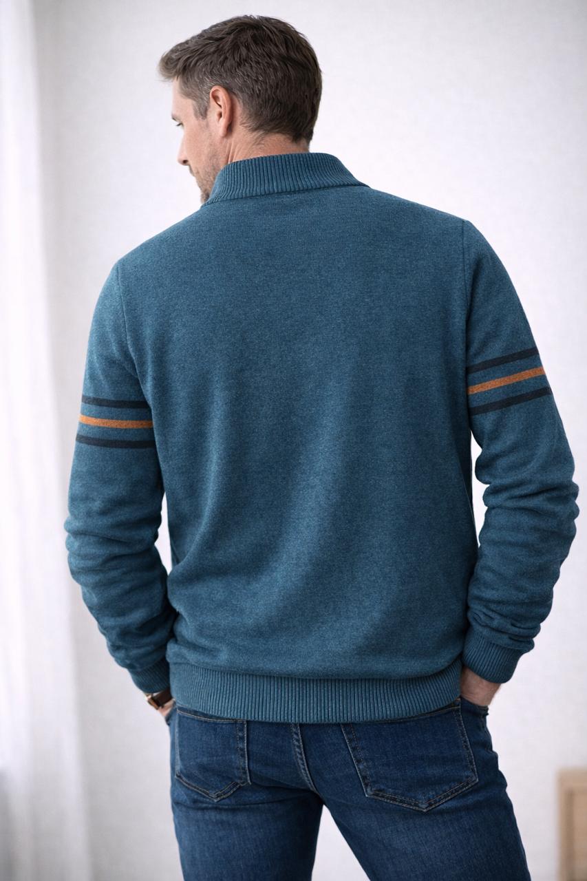 Lewis | Modern Half-Zip Sweater Ease