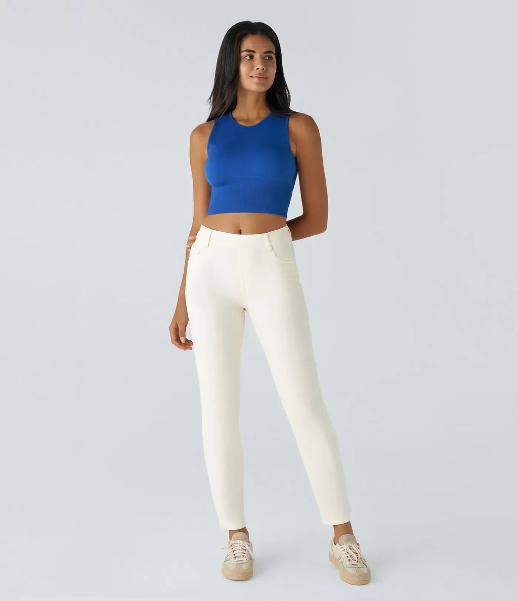 ComfortFit™ - Elastic and comfortable pants with high waist