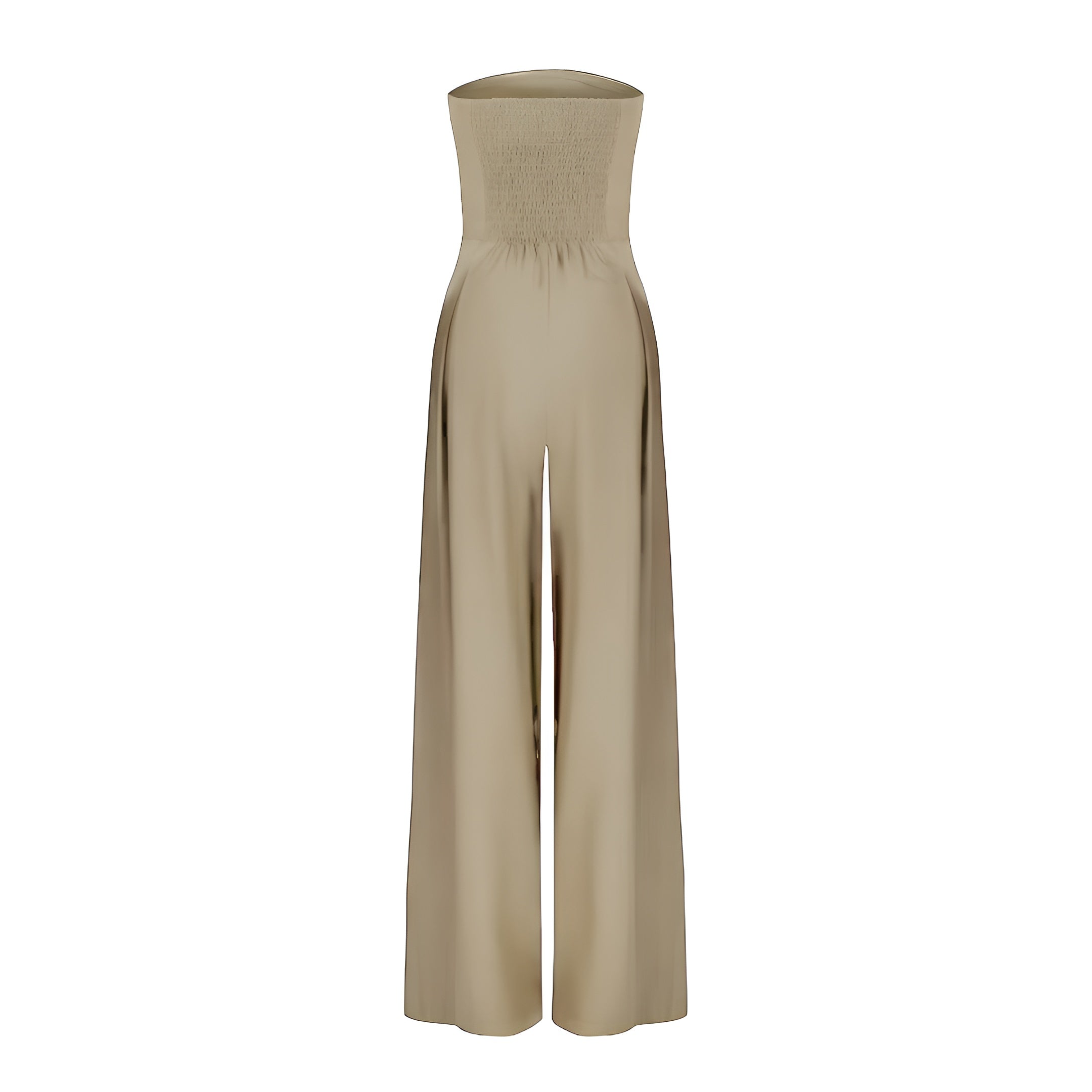 Linda | Strapless Wide-Leg Jumpsuit