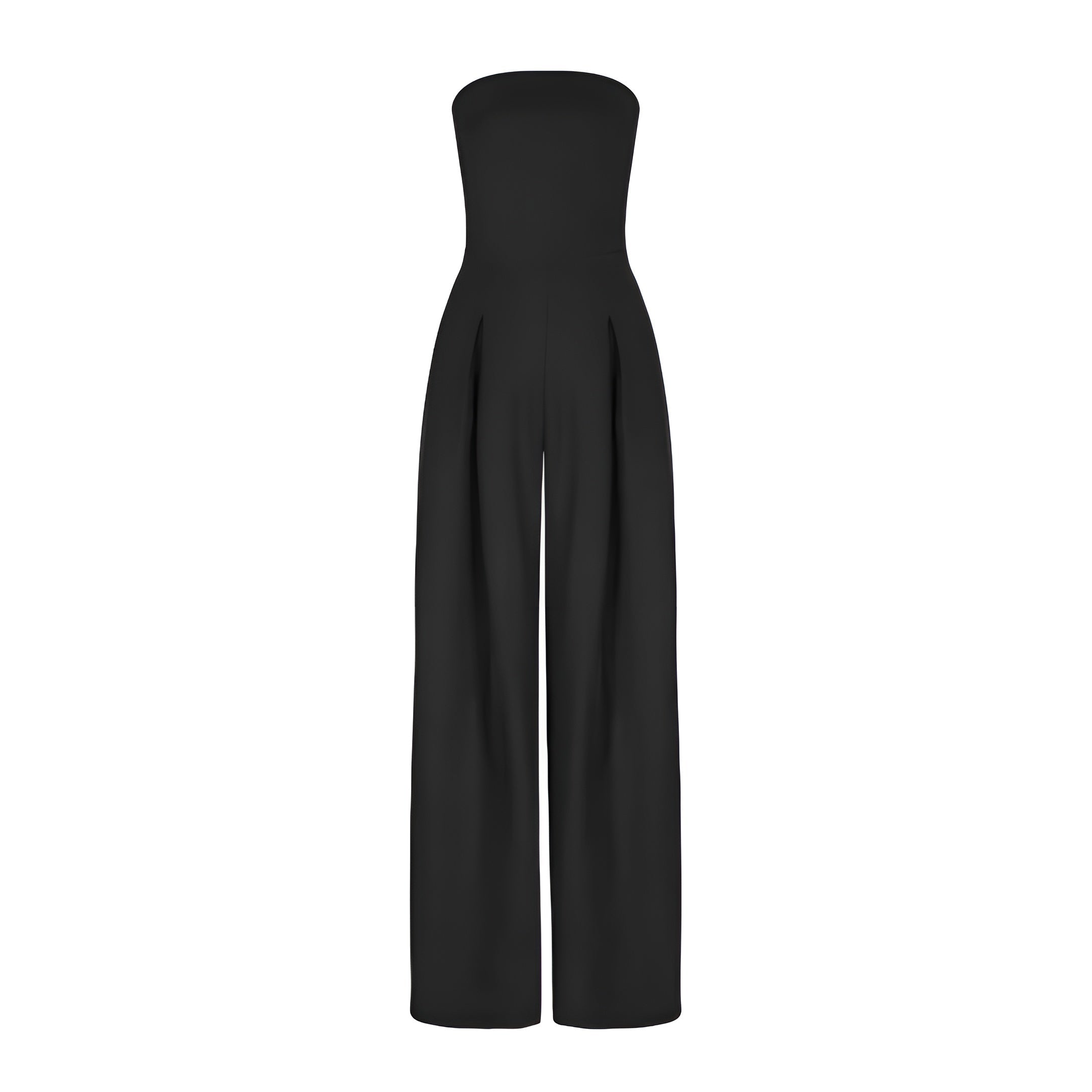 Linda | Strapless Wide-Leg Jumpsuit