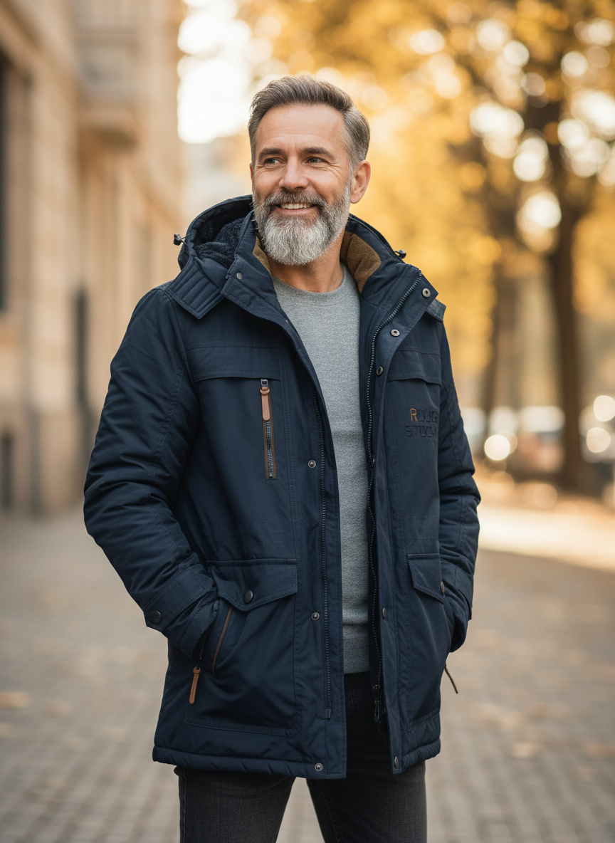 The Bjorn™ | Heavy-Duty Fleece-Lined Winter Coat