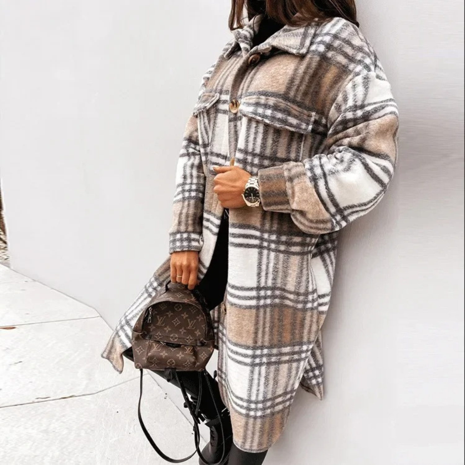 Merrivale | Everyday Checked Coat