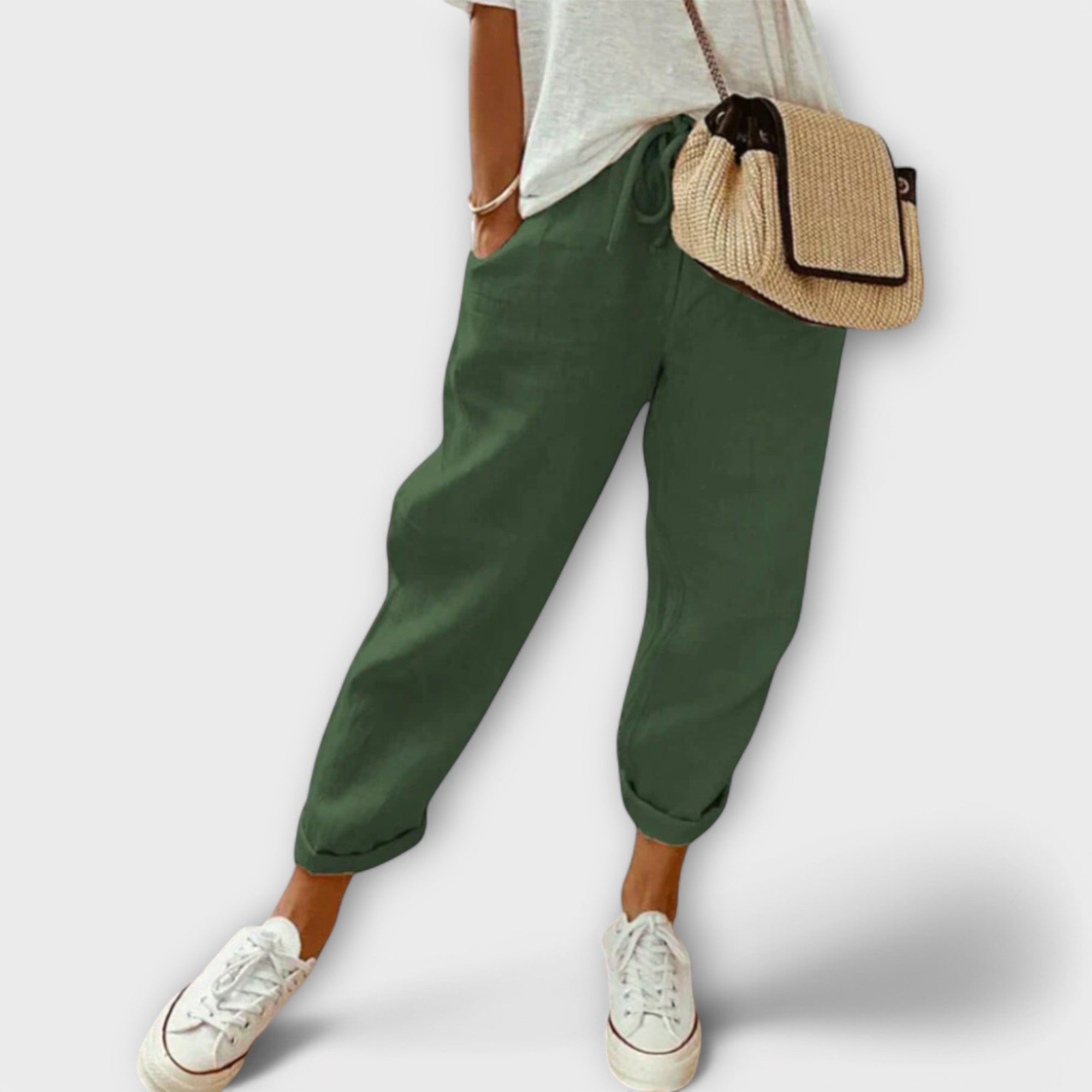 Bibi – Stylish Linen Trousers