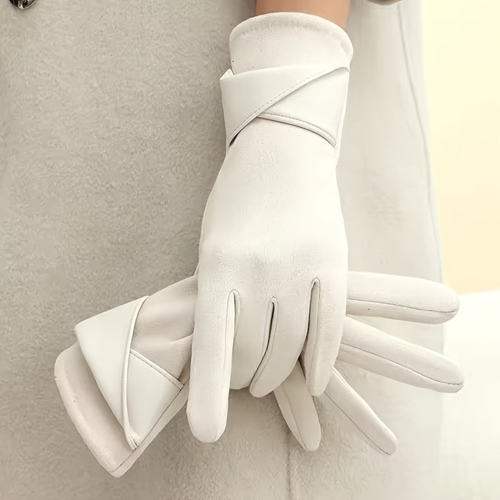 Alba Suede Touch Gloves