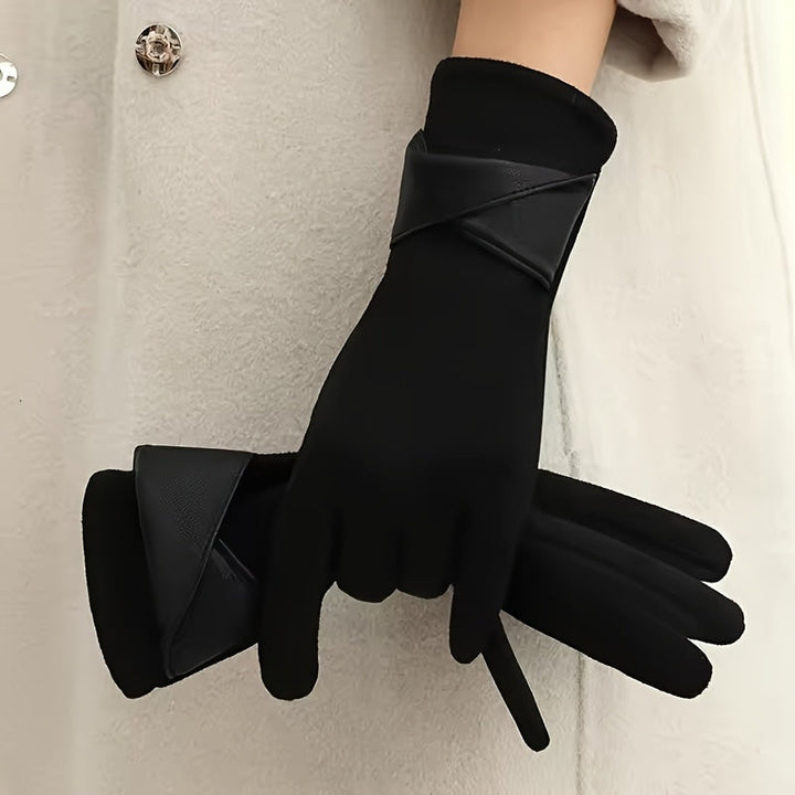 Alba Suede Touch Gloves
