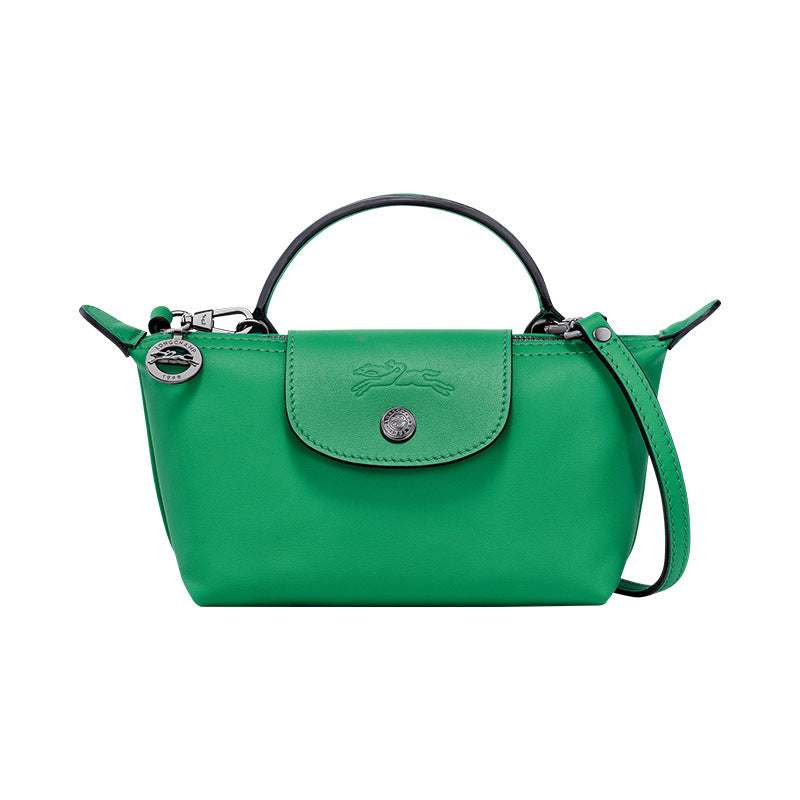 Aria | Women's Mini Pleated Tote Bag - Sage Green