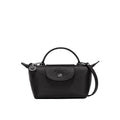 Aria | Women's Mini Pleated Tote Bag - Black
