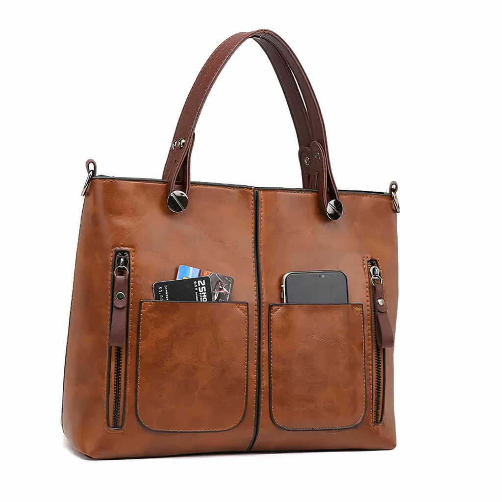 Winslet | Iconic Retro PU Leather Crossbody Handbag