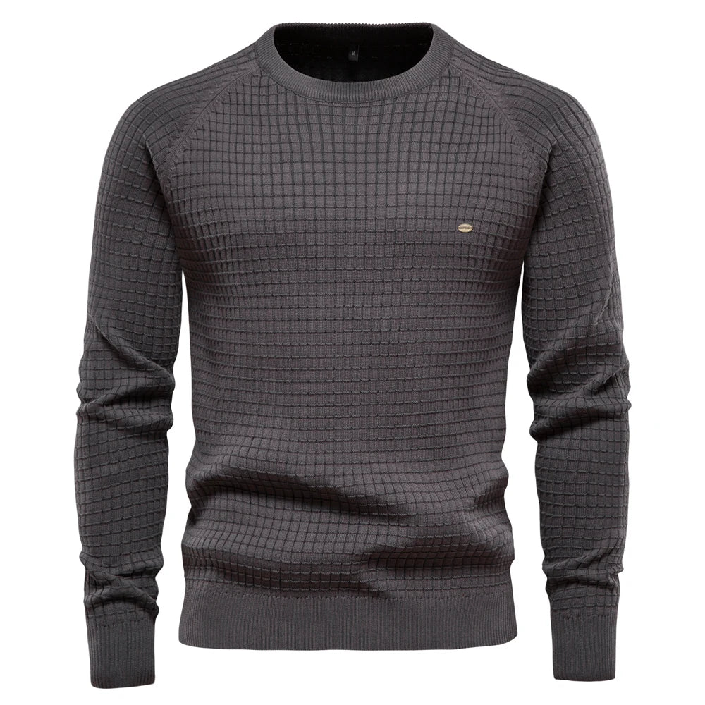 Heath | Men's Sweater With Diamond Pattern