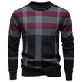 Neville | Men's Knitted Sweater With Diamond Design