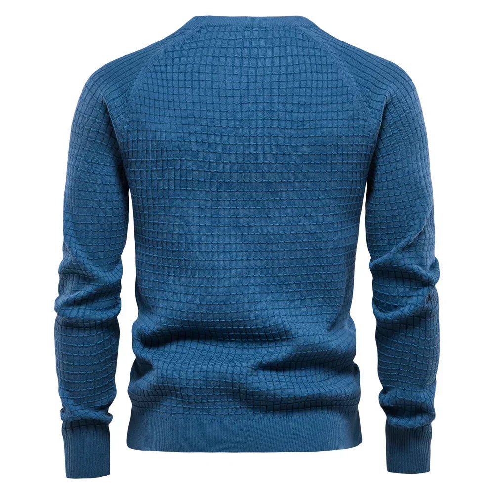 Heath | Men's Sweater With Diamond Pattern