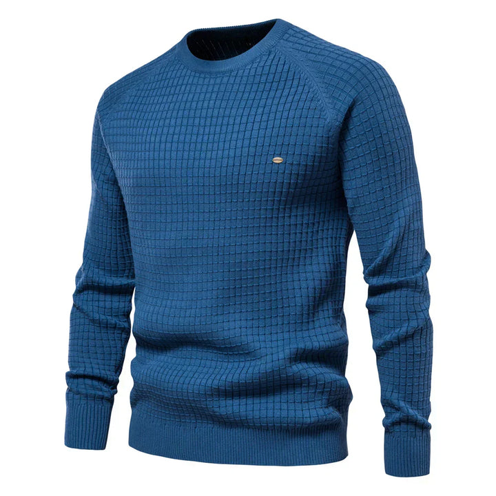 Heath | Men's Sweater With Diamond Pattern