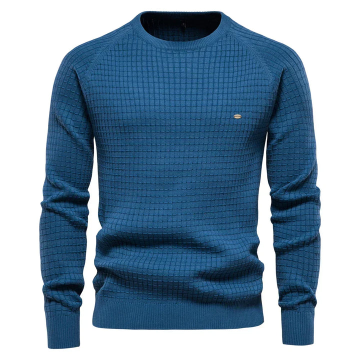 Heath | Men's Sweater With Diamond Pattern