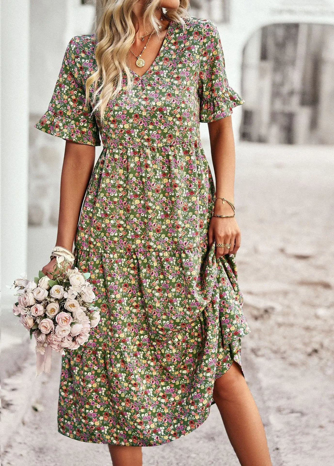 Vinna | Graceful Getaway Dress