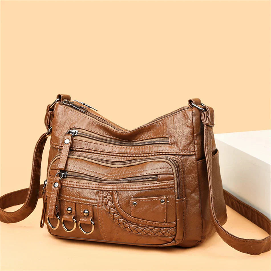 Lilith | Timeless Multi-Layer Crossbody Bag