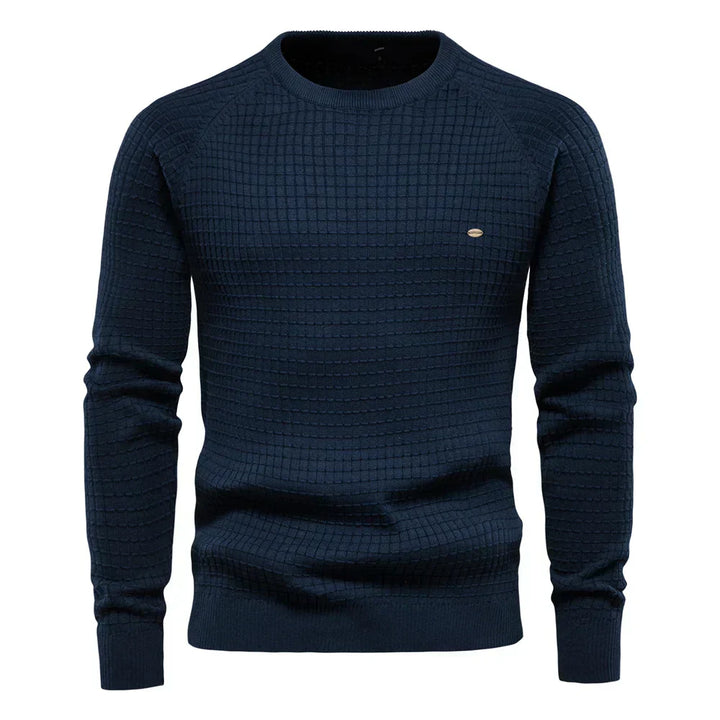 Heath | Men's Sweater With Diamond Pattern