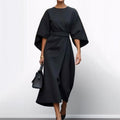 KATARZYNA | MAXI DRESS WITH KIMONO SLEEVE