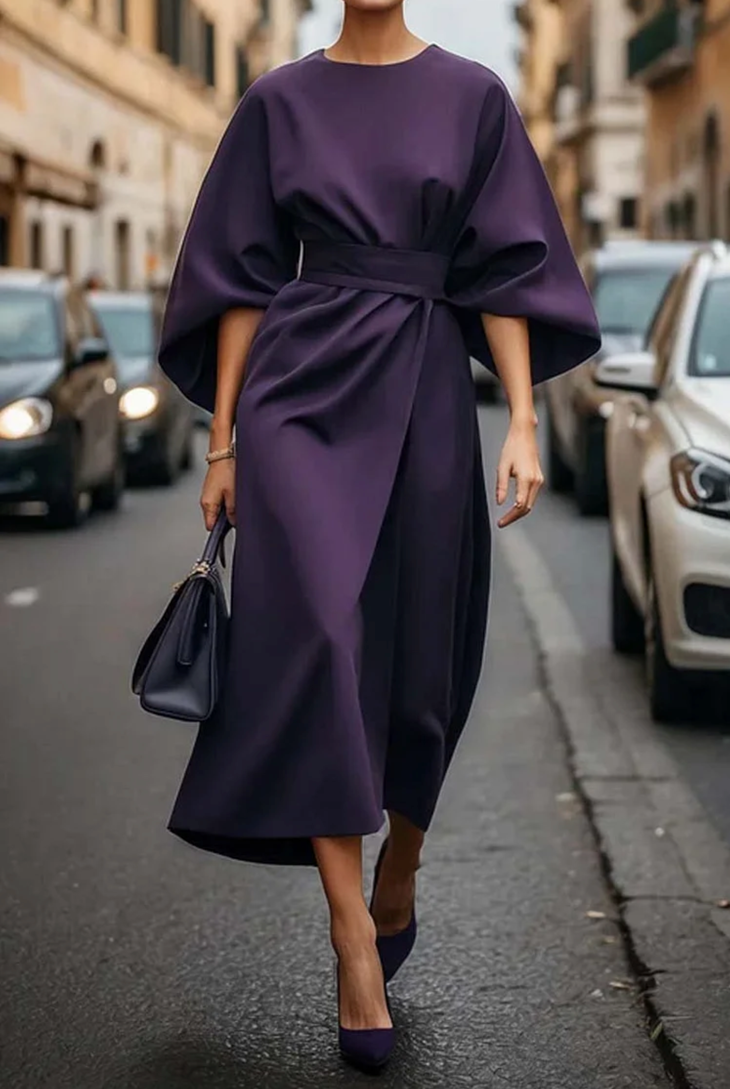 Lorelei | Sophisticated Belted Dress