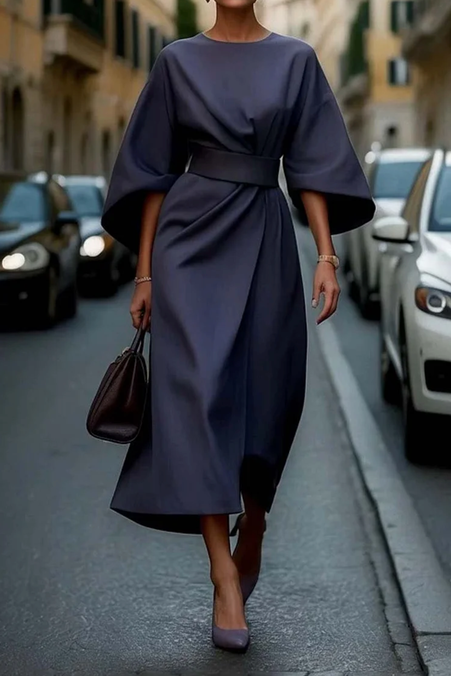 Lorelei | Sophisticated Belted Dress