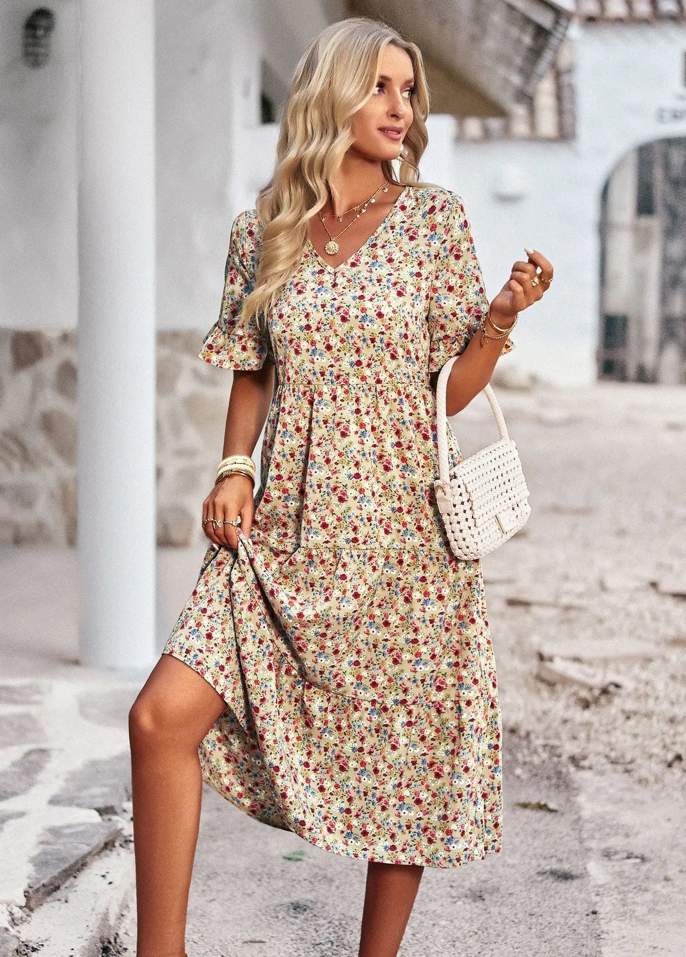 Vinna | Graceful Getaway Dress