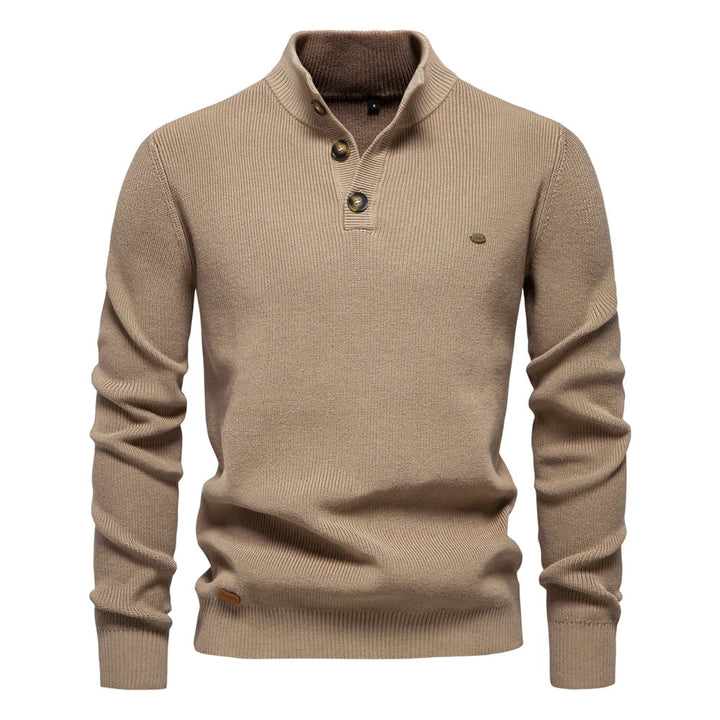 Leopold | Stylish Men's Sweater With Button Design