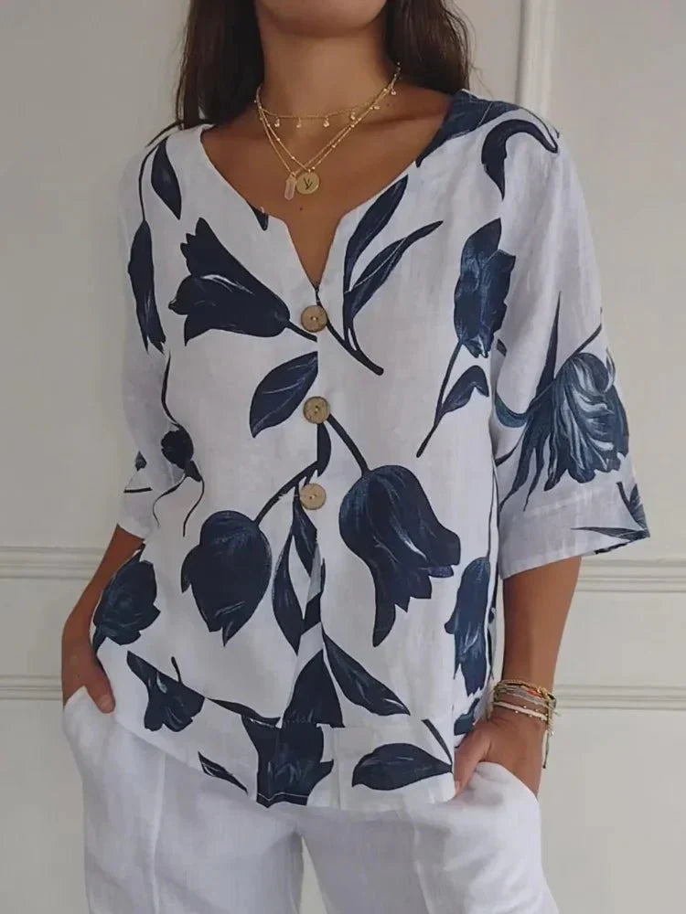 Ariana | Elegant Spring Blouse