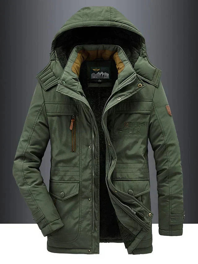 The Bjorn™ | Heavy-Duty Fleece-Lined Winter Coat