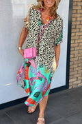 Zella | Casual Leopard Print Dress