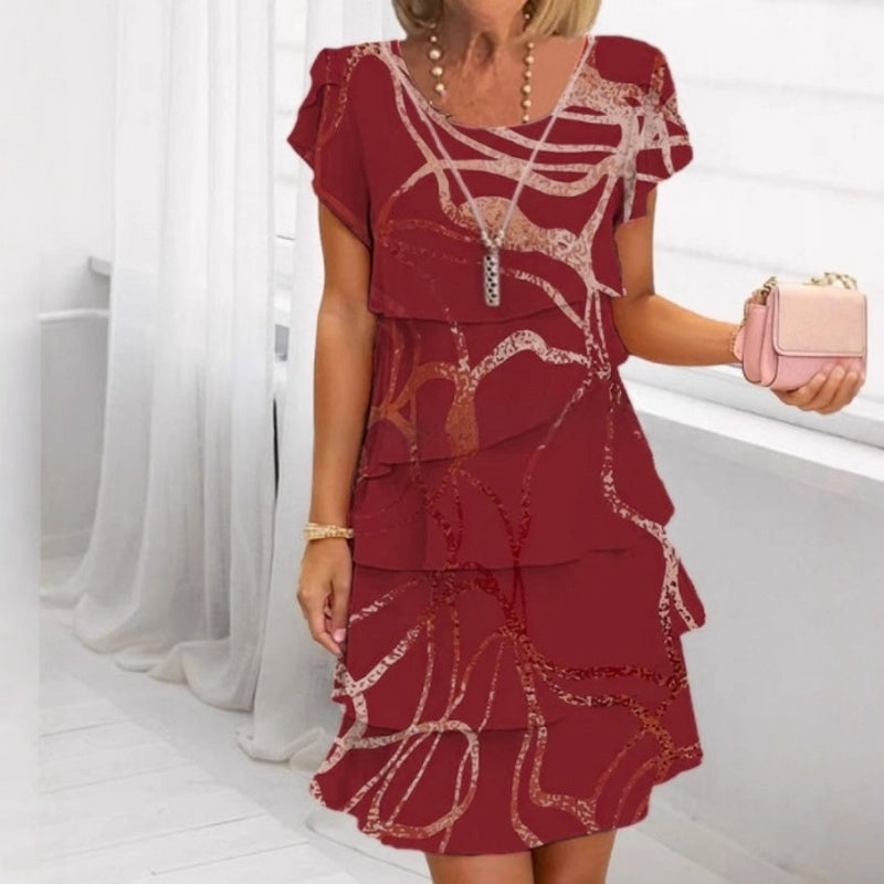 Veronica | Elegant Draped Dress