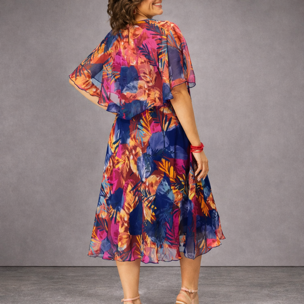Barbara | Comfortable Chiffon Dress
